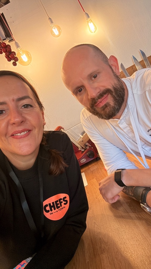 Stefania Lettini und Ruben Rapetti bei Chefs in Town im Lettinis